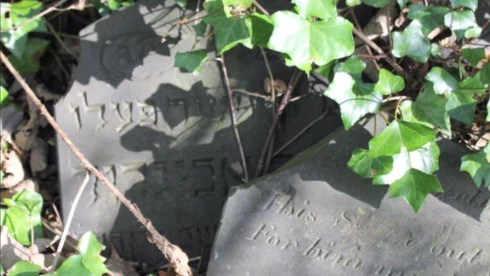 The abandoned Jewish cemetery