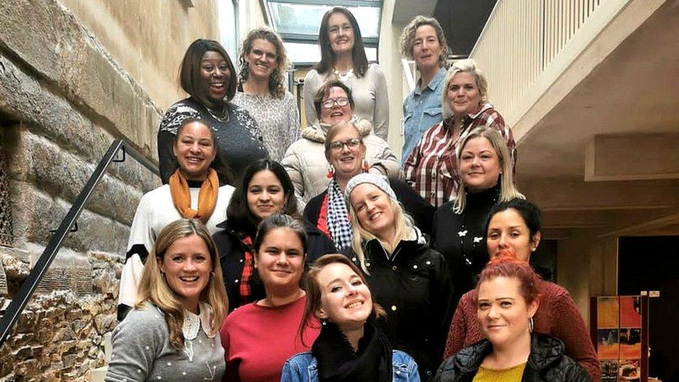 Women's Work Lab Bristol graduating class