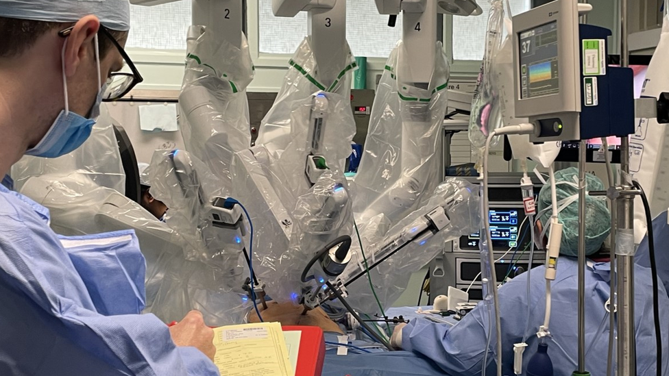 Robotic assisted surgery