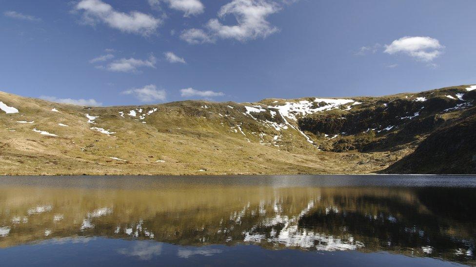 Llyn Llygad Rheidol in Ceredigion