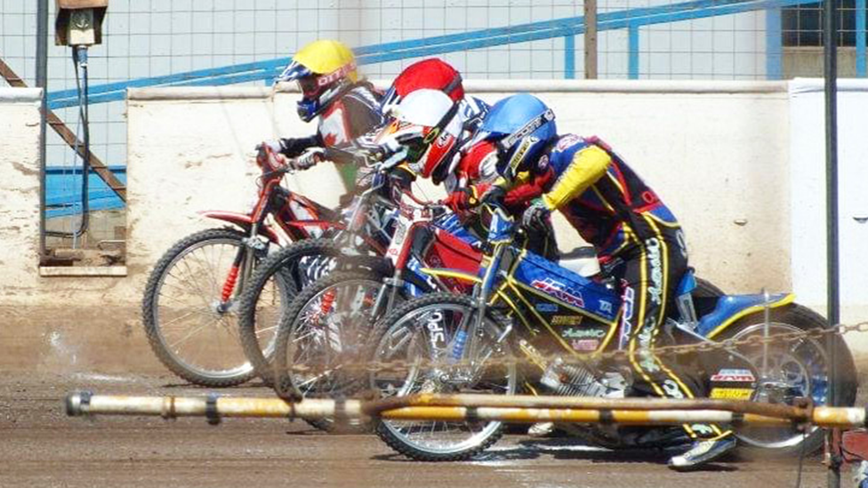 Speedway riders