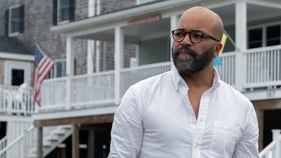 Jeffrey Wright as Monk in American Fiction