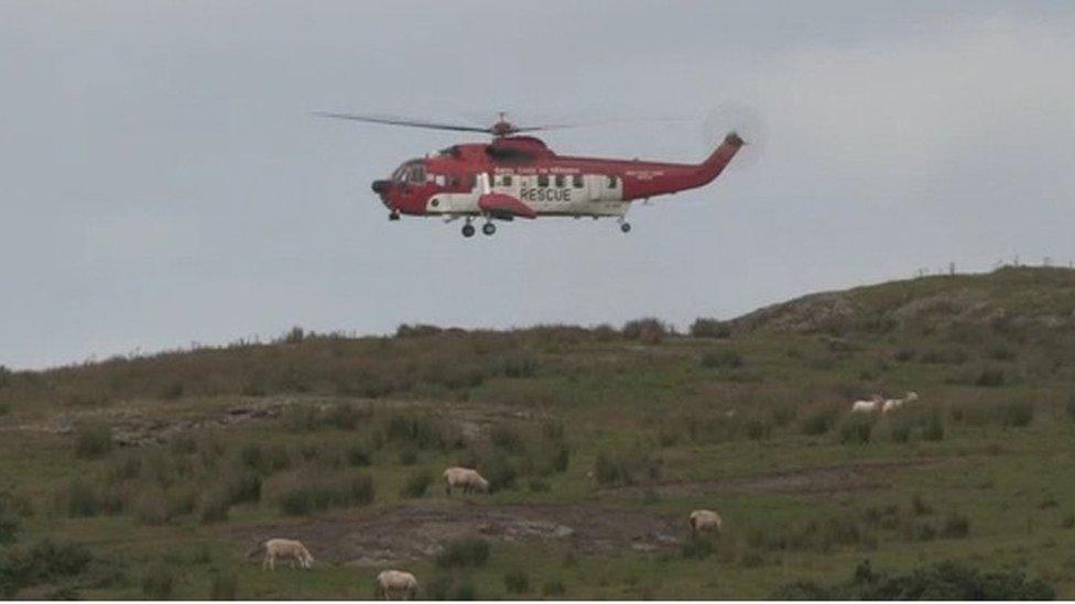 Irish Coastguard helicopter