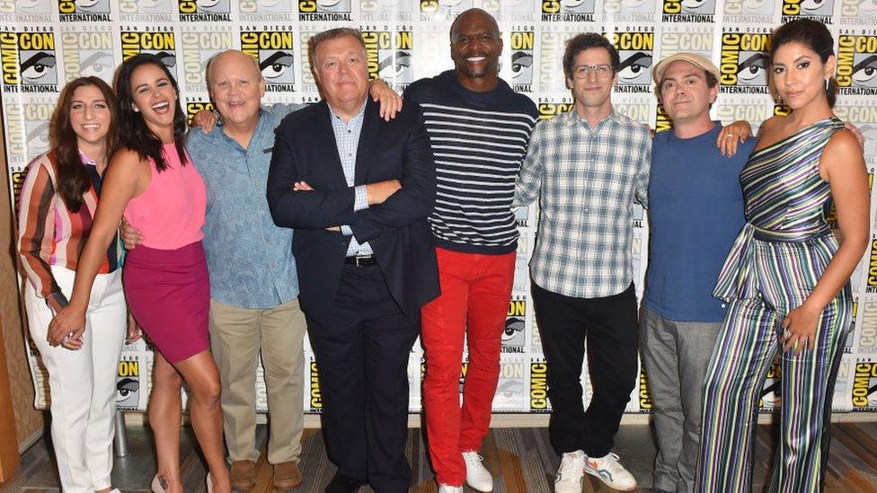 The cast of Brooklyn Nine-Nine