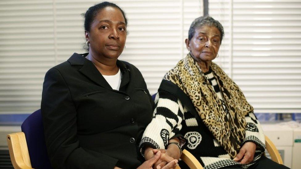 Ava Blake (l) and Pansy Blake (r)