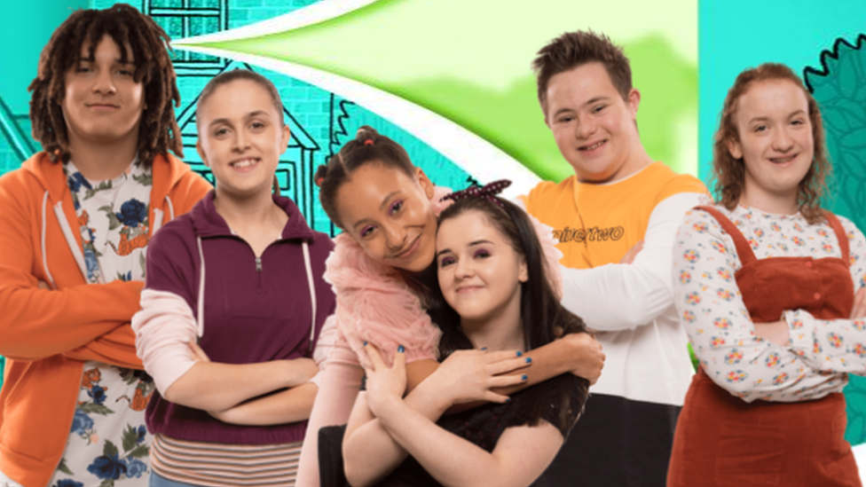 The cast of The Dumping Ground