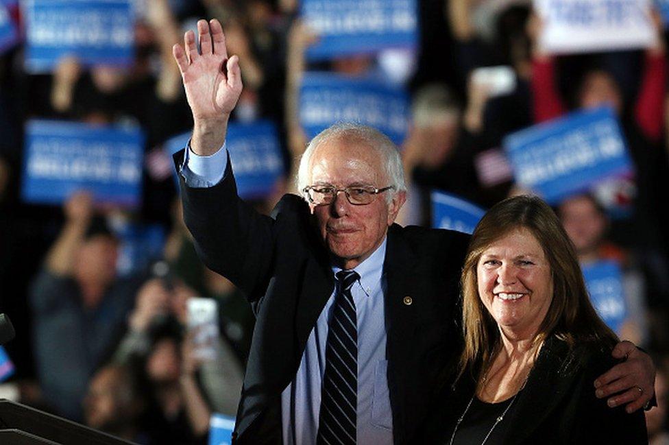 Jane Sanders was constantly at her husband's side during his surprisingly popular campaign