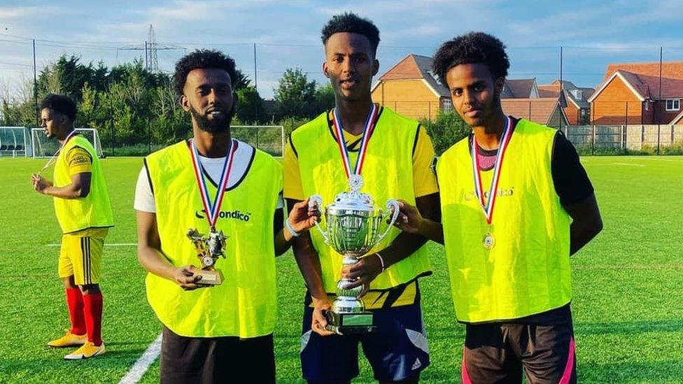 Bristol Somali Youth Voice football winners