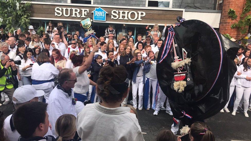 Padstow 'Obby 'Oss in 2022