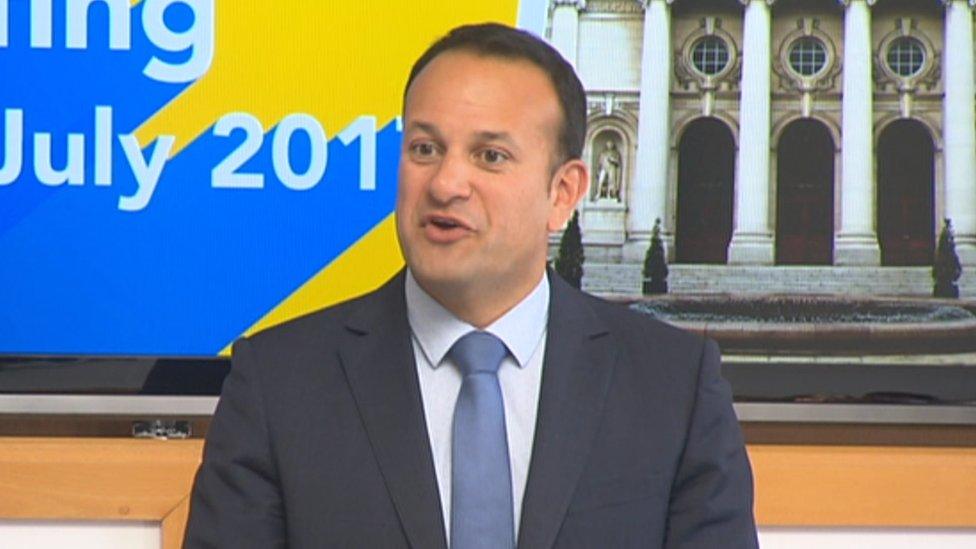 Leo Varadkar at a European Council meeting in Brussels.