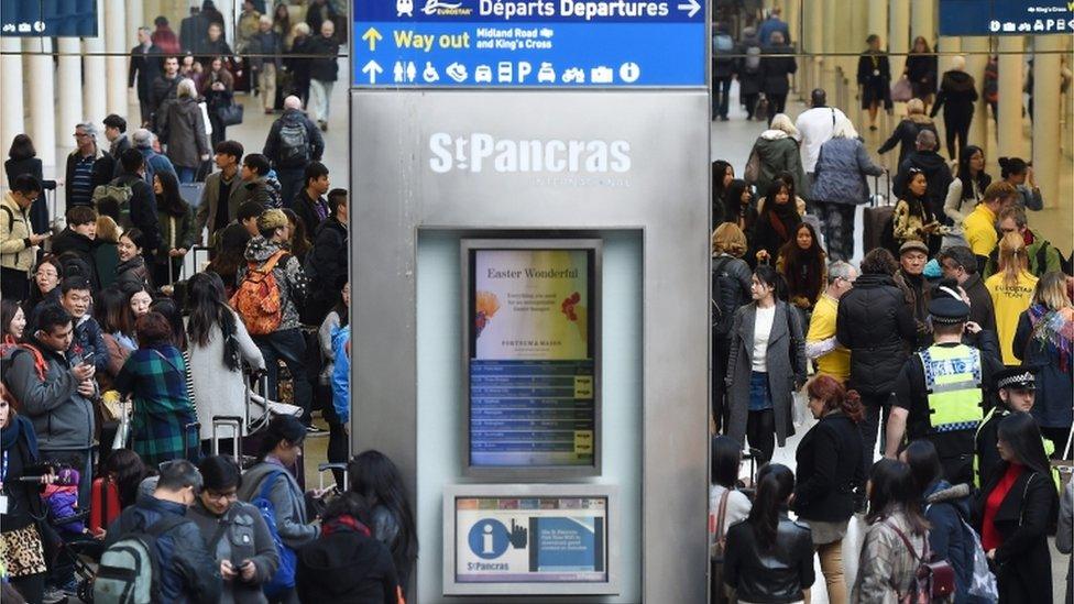 St Pancras Station