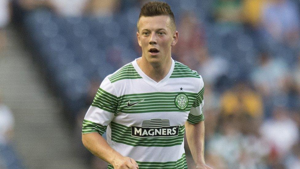 Celtic forward Callum McGregor