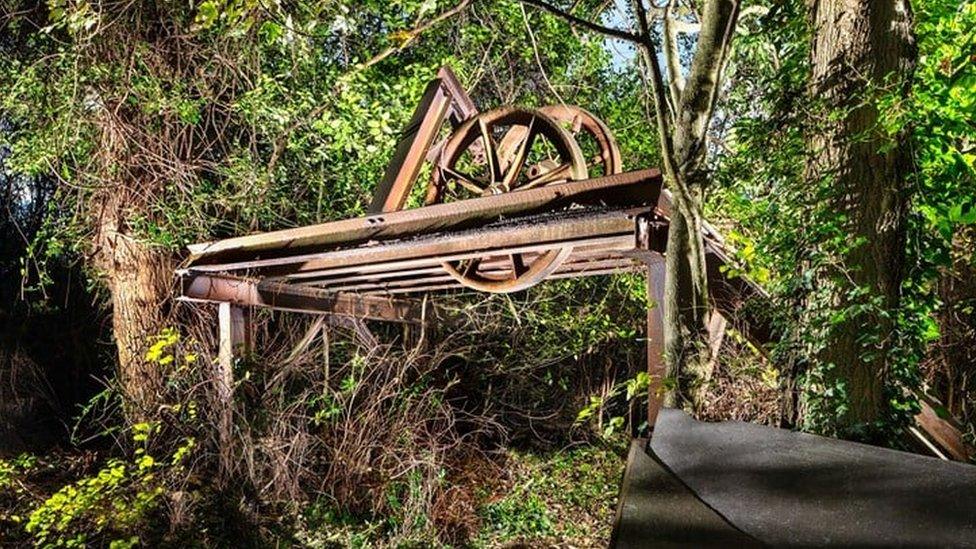 The headstock at the colliery