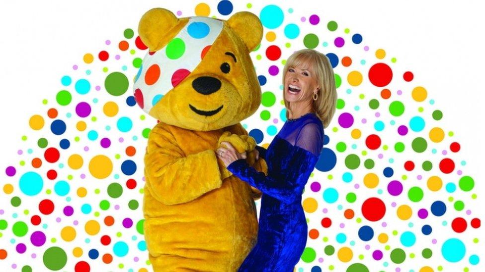 Pudsey and Jackie Bird