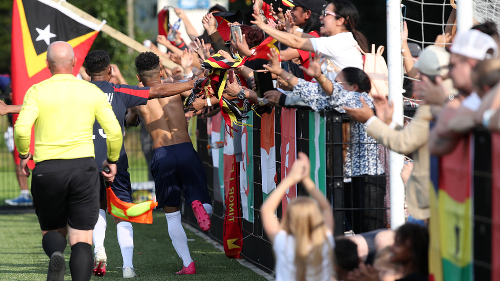 Goal celebration