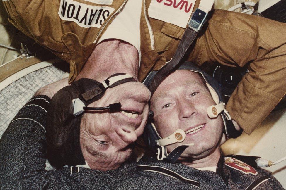 Leonov and Slayton