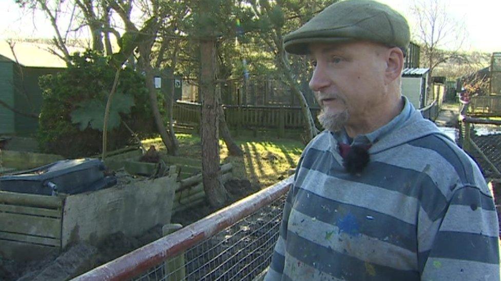 Dean Tweedy at Borth zoo