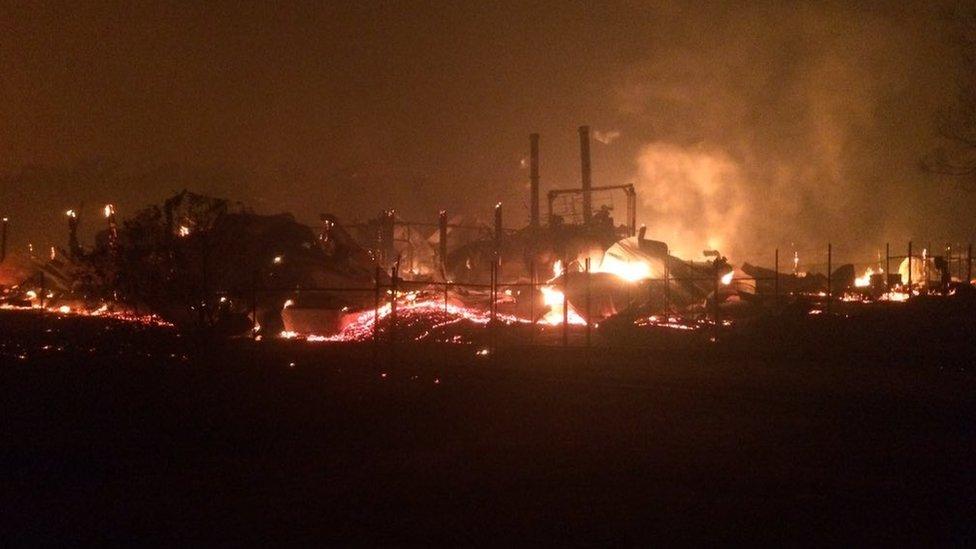 The historic Yarloop Workshops and Steam Museum has burned down in a bushfire