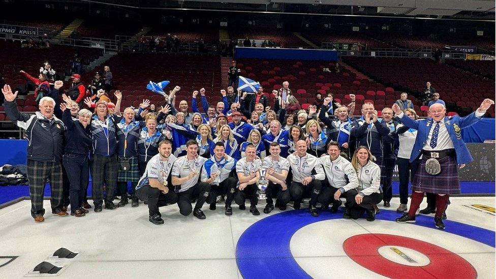 Scotland's world champion curlers