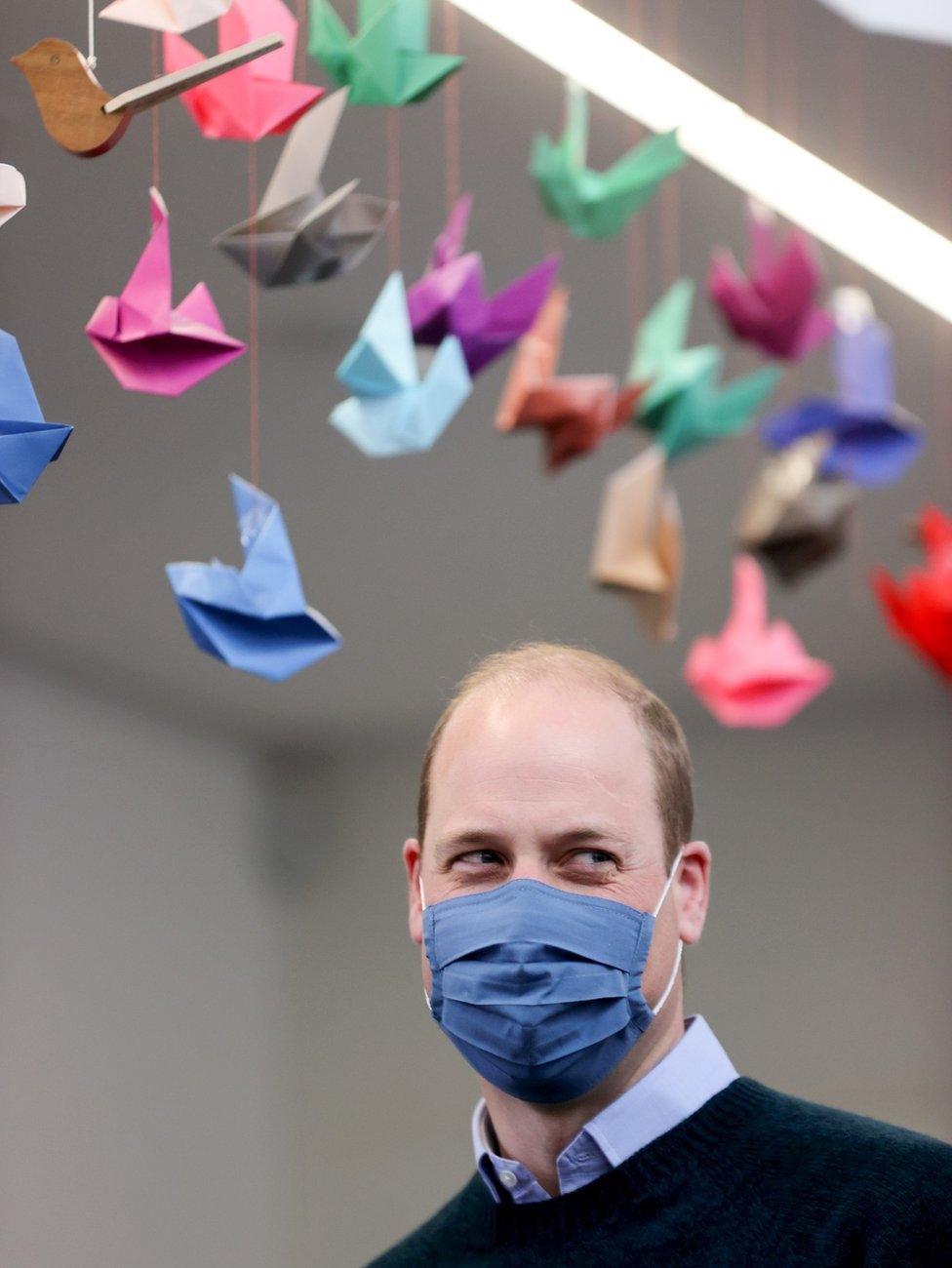 Prince William at the Grassmarket Community Project