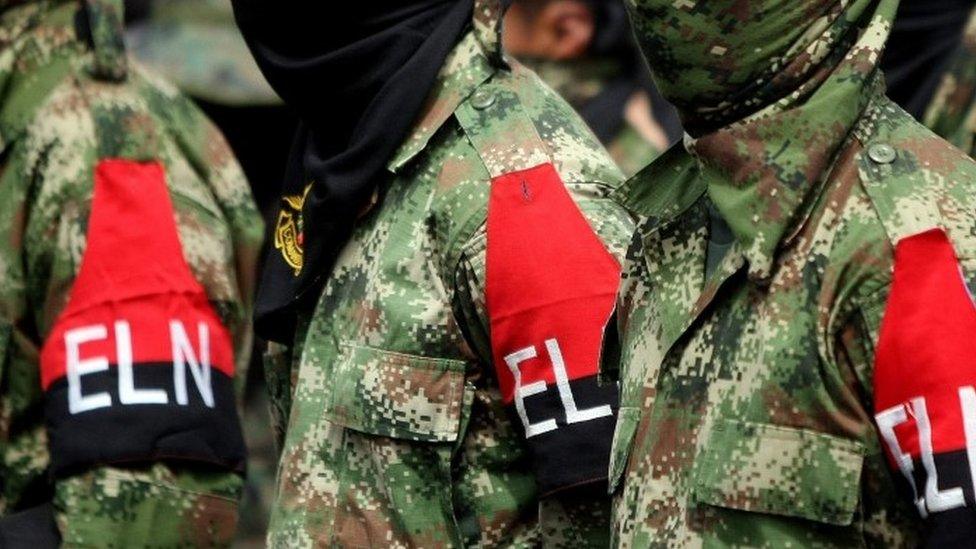 Members of the National Liberation Army (ELN)