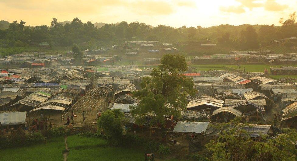 Resources are stretched at the refugee camps in Bangladesh, where thousands have arrived on foot or by boat