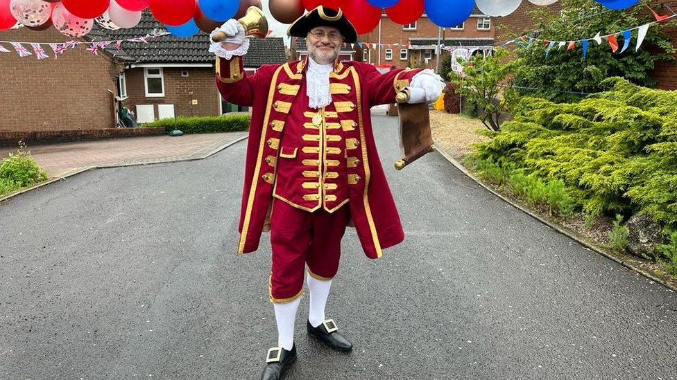 A town crier