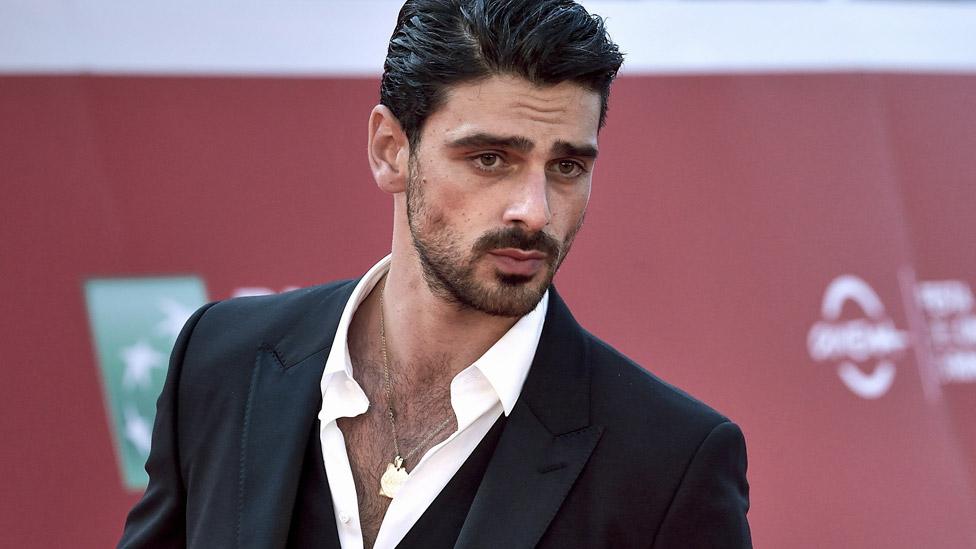 Italian actor Michele Morrone