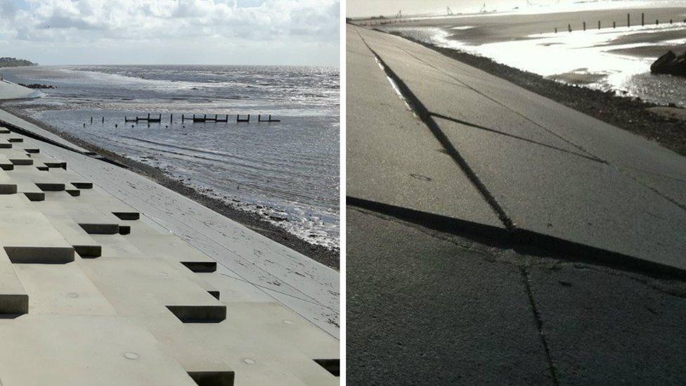 Anchorsholme sea defences