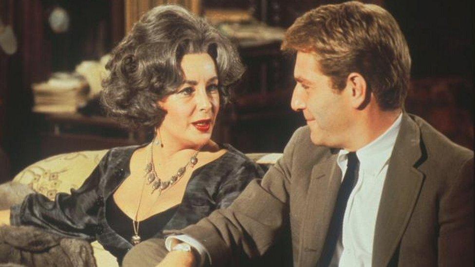 Elizabeth Taylor and George Segal in Who's Afraid of Virginia Woolf?