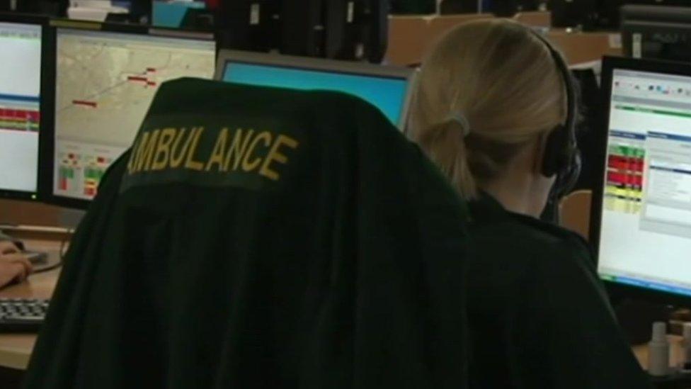 Secamb call handler