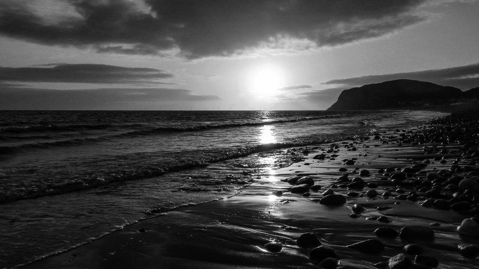 The sunrise at Little Orme, Llandudno, taken by Mel Bloor-Steen.