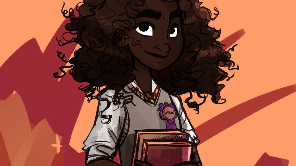 Dellbelle39 is one of the artists whose images of Hermione have been widely shared