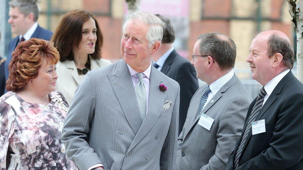 Prince Charles at Science Park