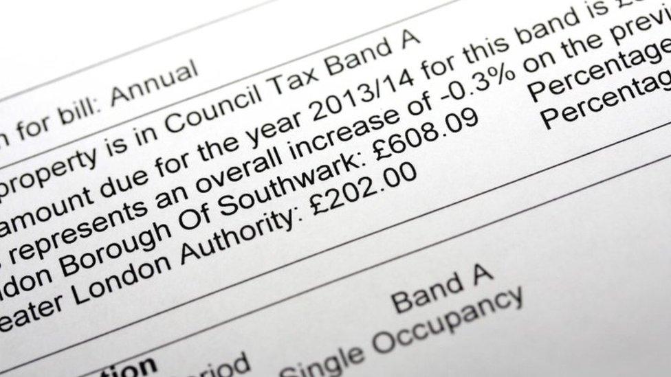 Council tax bills