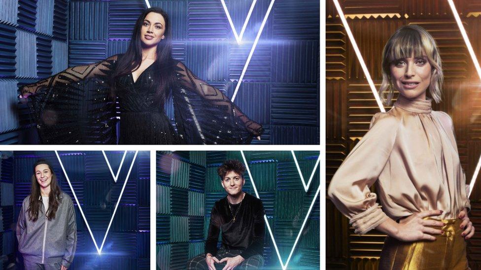 The finalists in The Voice 2019