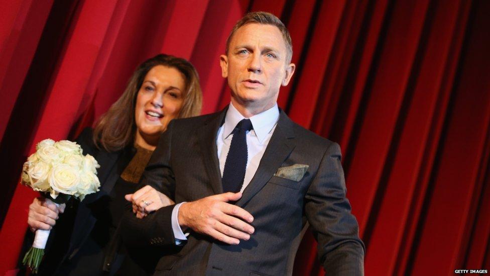 Barbara Broccoli and Daniel Craig