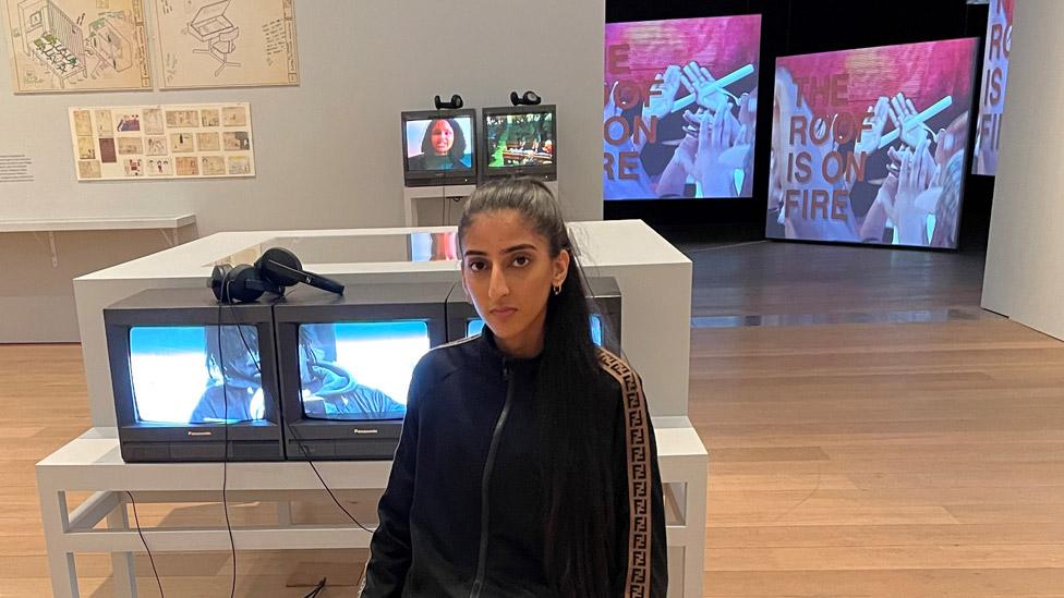 Alina Akbar at the Whitworth art gallery