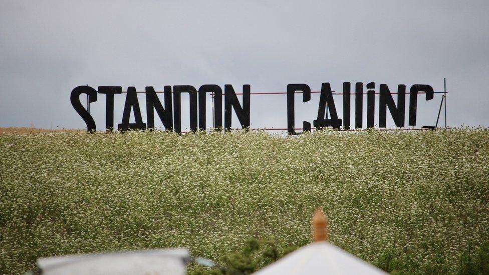 Standon Calling sign