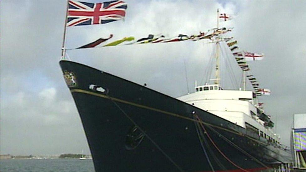 Royal yacht Britannia