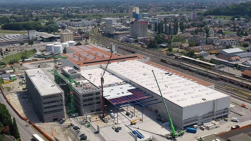 Stadler plant in St Margrethen