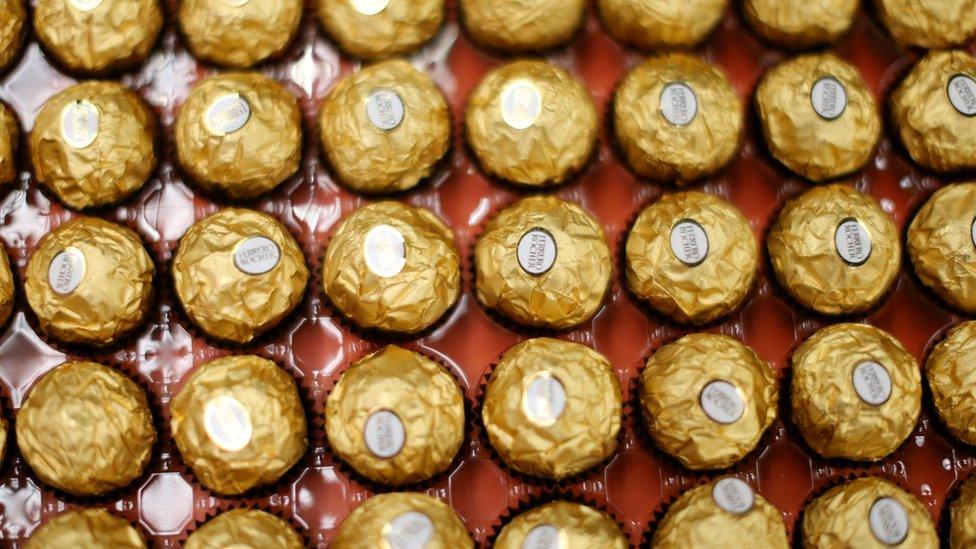 Ferrero Rocher chocolates