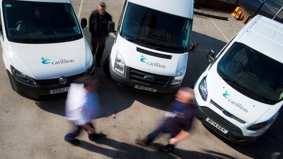 Carillion vans