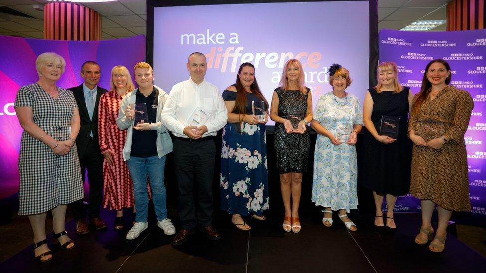 BBC Radio Gloucestershire's Make a Difference Awards at Cheltenham Racecourse