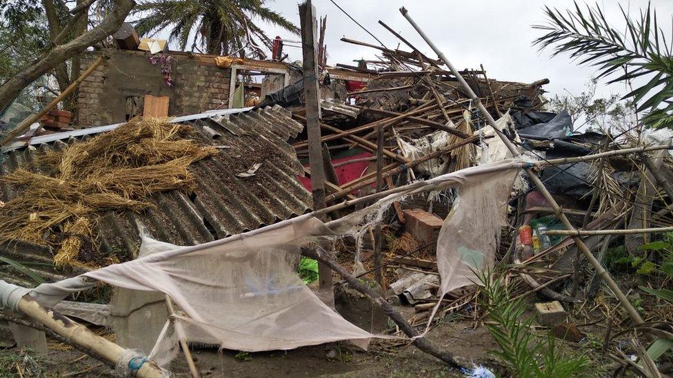 Cyclone leaves a trail of destruction in the Sundarbans