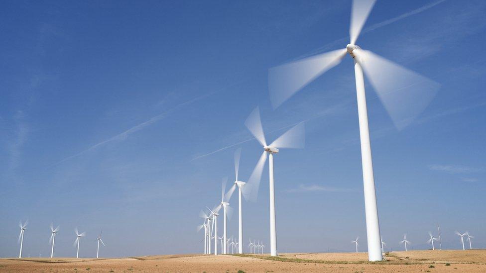 Wind turbines