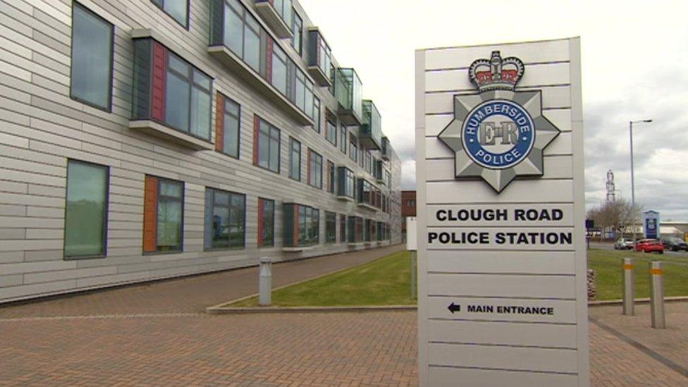 Humberside Police station on Clough Road