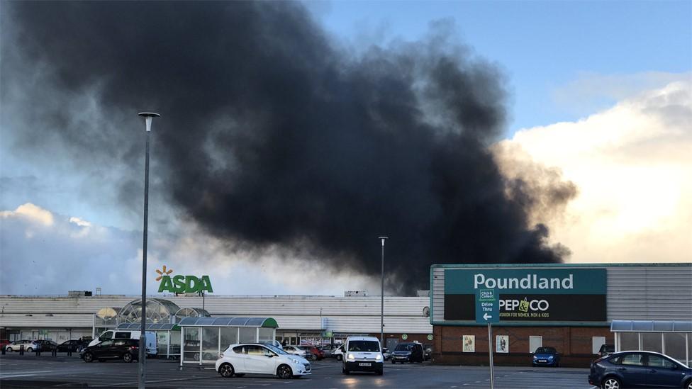 Cowley Road fire