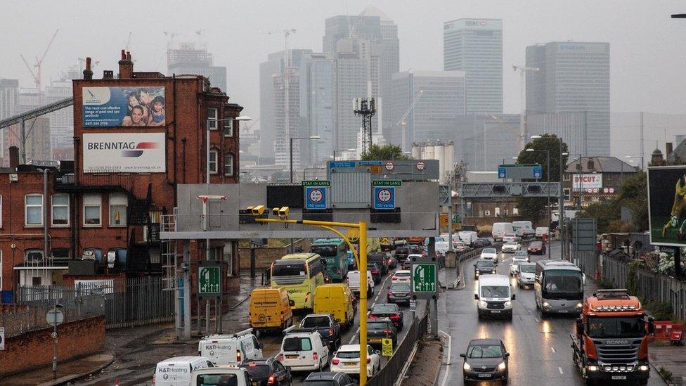 Rush hour London