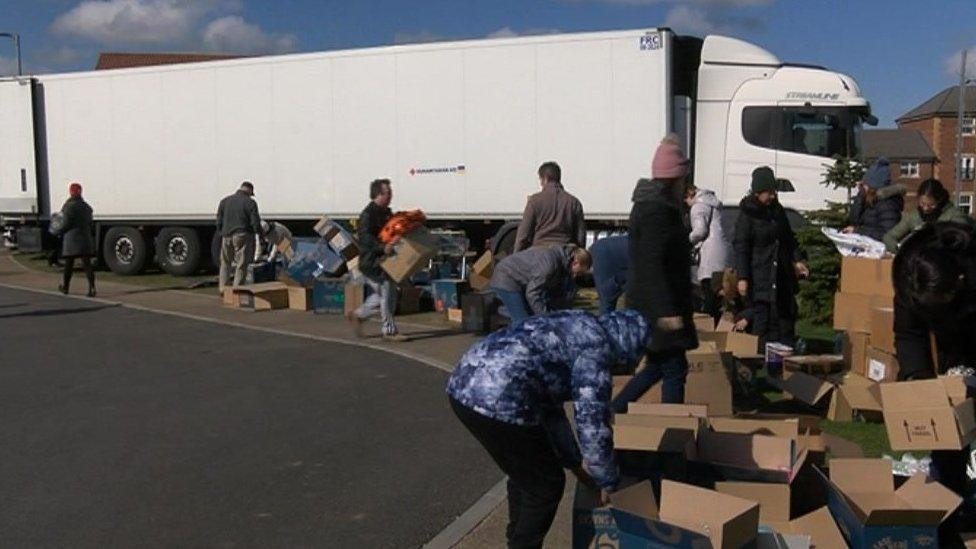 Volunteers and staff in Didcot